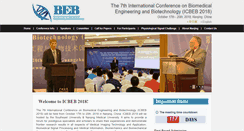 Desktop Screenshot of icbeb.org
